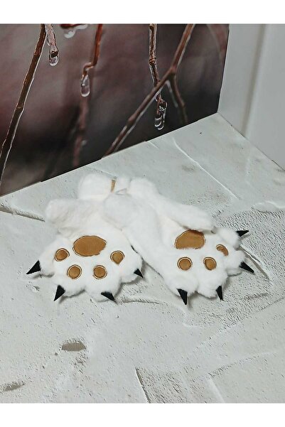 Aydmr Aksesuar Çocuk Tek Parmak Peluş Pati Eldiven HX-2025-10