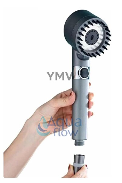 YMV Filtreli Masajlı Fonksiyonlu Duş Başlığı + 3 Adet yedek filtre