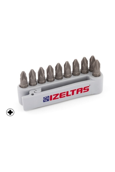 İzeltaş 4825 00 0002 Pz2 Pozidriv Bits Uç Takımı (25mm)