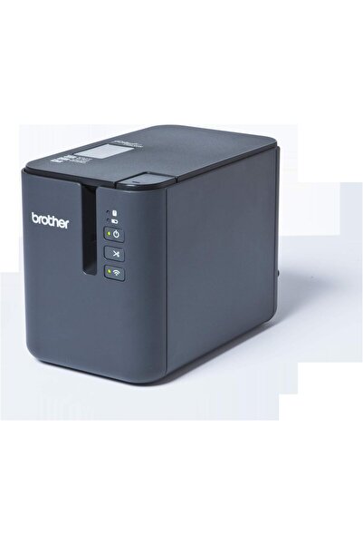 Brother طابعة ملصقات PT-P900W، لاسلكية/USB/شبكية، طابعة ملصقات احترافية P-Touch، محمولة، أعلى