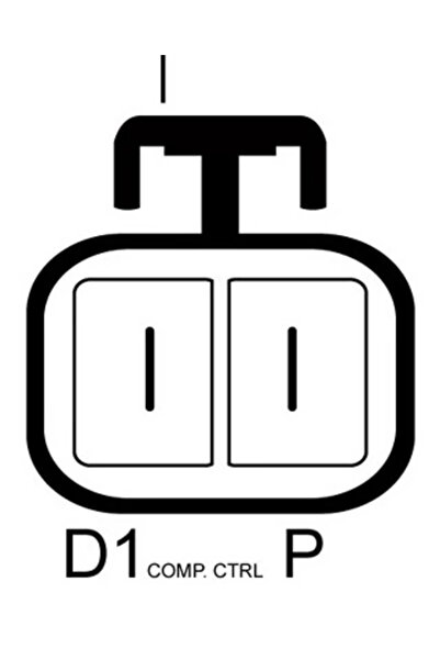 Elstock Generator / Alternator Mazda 6