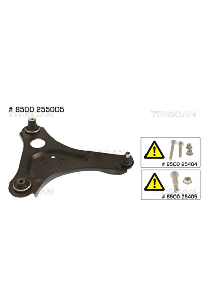 TRISCAN Brat Suspensie Roata Renault Twingo 3 Smart Forfour/Fortwo