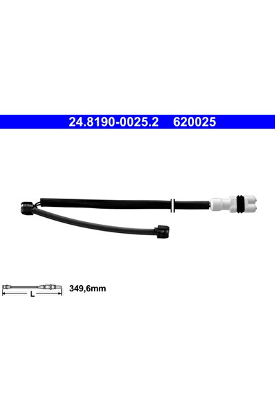 Ate Senzor De Avertizare Uzura Placute De Frana Porsche 911/Boxster/Cayman
