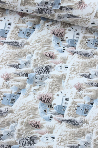 Wella Home 3 Boyutlu Flanel Pazen Kumaş