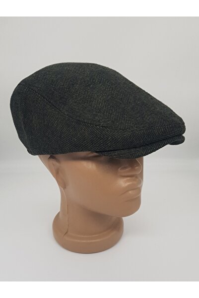 Zee Kışlık Yün Balık Sırtı London Model Kasket Spor Şapka