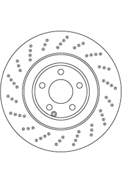 TRW Disc Frana Mercedes-Benz Cls