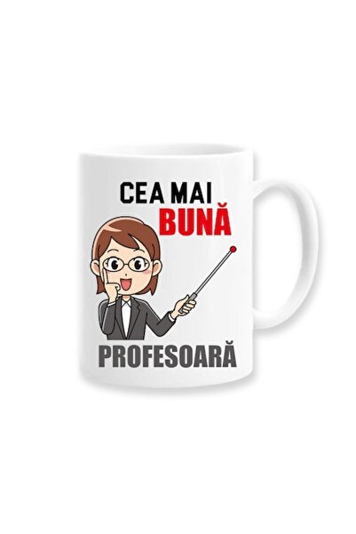 OEM Cană personalizată cu mesajul „Cel mai bun profesor”, Betaprint, ceramică...