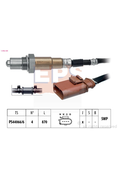 Eps Sonda Lambda Seat Mii Skoda Citigo