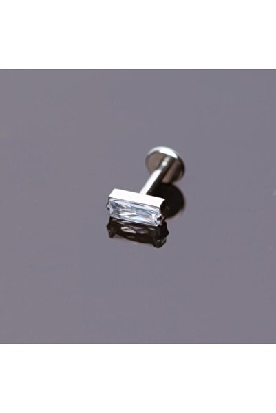 Rupen Kraft Yüksek Kalite G23 Pırlanta Baget Taşlı Titanyum Dudak Helix Kıkır...