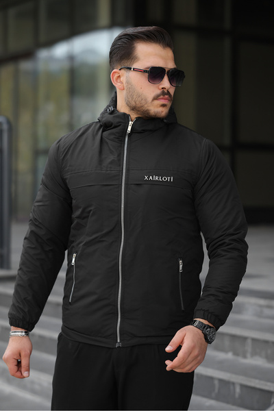 MRD SPORT Windproof and Waterproof Printed Coat