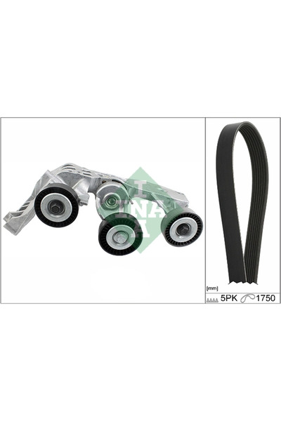 FAG Set Curea Transmisie Cu Caneluri Mercedes-Benz A-Class/Vaneo