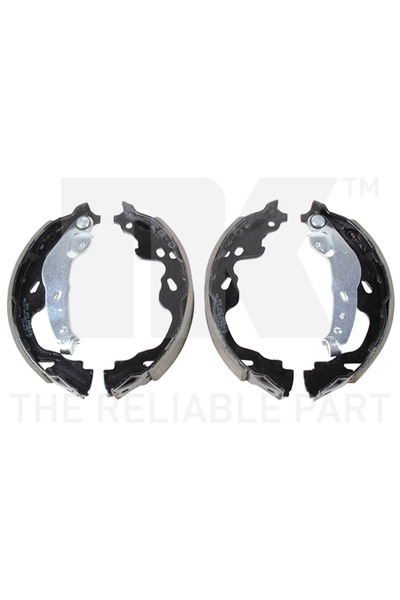 NK Комплект спирачни челюсти Citroen C1 Opel Agila