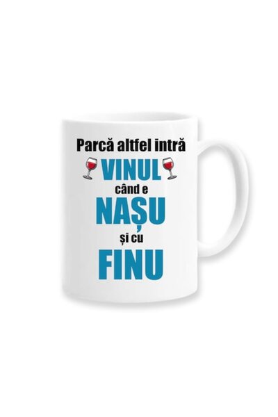 OEM Customized Mug with Message: 'It feels different when it's the godfather and the godson', Betaprint,