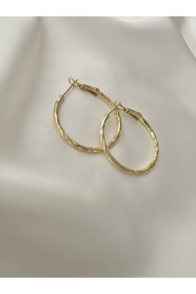 Zivazer Store kadın çelik kararmaz xuping kendinden desenli 14 gold renginde ...