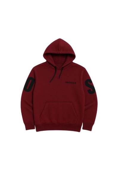 QUOS Ανδρικό φούτερ με γράμματα Origins