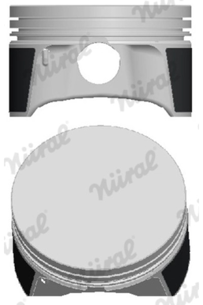 NÜRAL Piston Opel Astra G/Corsa C/Meriva A Microbus Vauxhall Astra Model 4/Co...