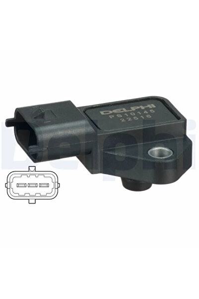 DELPHİ Senzor Presiune Supraalimentare Honda Civic 7 Opel Astra G Classic/Ast...