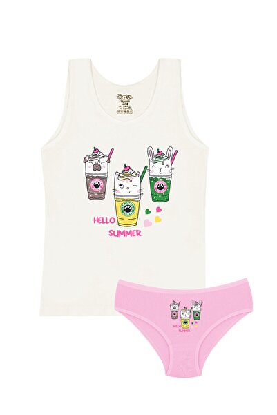 Öts Κοριτσίστικο εσώρουχο Lycra Ecru Ice Cream (96% βαμβάκι - 4% ελαστάνη)