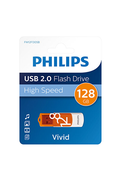 Philips 128gb usb2.0 25/10mb/s fm12fd05b/00
