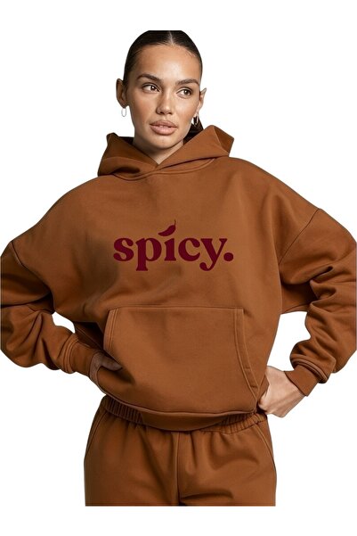 ArtYus Unisex Spicy Pepper Color Special cu imprimeu Bumbac supradimensionat ...