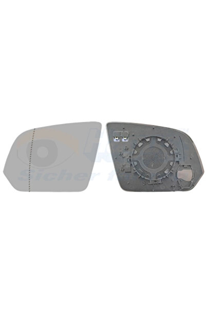 VAN WEZEL Sticla Oglinda Oglinda Retrovizoare Exterioara Stanga Mercedes-Benz...