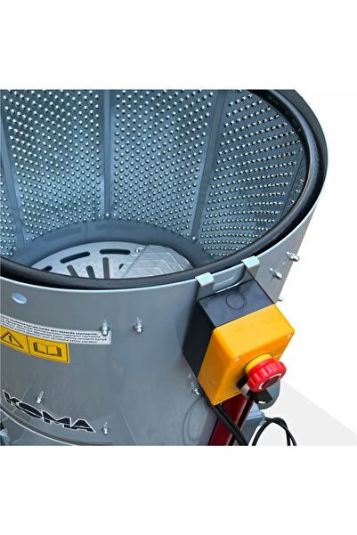 Kadıoğlu KOMA 100 Litrelik Ceviz Soyma Makinesi-Çelik Rende-Sabit Devir-AGRO