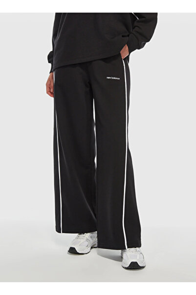 New Balance Wnp3402-Bk-Nb Black Women's Hooded Collar Sweatshirt