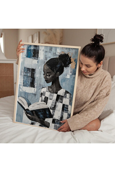 Tuba Decor Tablo dintr-o singură bucată cu rame din lemn pentru sufragerie, sufragerie, bucătărie