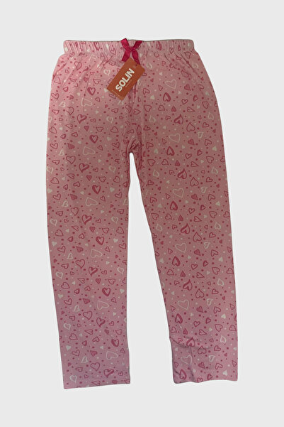 nasbina Γυναικεία πιτζάμα Milan χωρίς τσέπες με σχέδιο καρδιάς