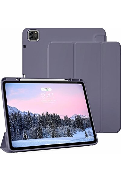 HYX حافظة لجهاز iPad Pro 12.9 بوصة 2022 2021 2020 (الجيل السادس/الخامس/الرابع) مع حامل قلم رصاص