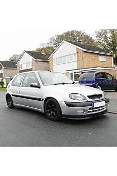 bestuning Cıtroen Saxo Uyumlu Evrensel Universal 3 Parça Cupra Kupra Ön Ek Tampon Dili Lip Esnek Karlık