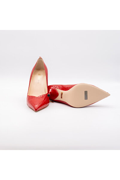 Revolver Requeen WOMEN'S STILETTO SHOES - ROOM 313 RED ELAPHE PUMPS
