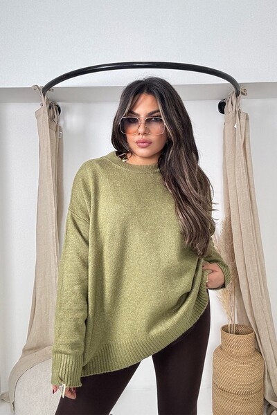 Sohotique By P Pulover Massi Yumoş Basic verde fistic