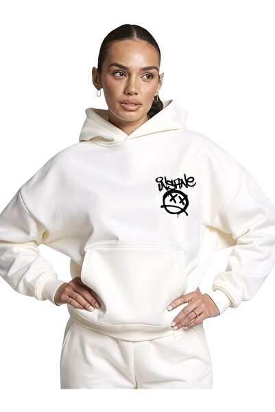 ArtYus Φούτερ Unisex Ανθρώπινο Πρόσωπο Πολύχρωμο Ειδικό Β με τύπωμα Βαμβακερό...