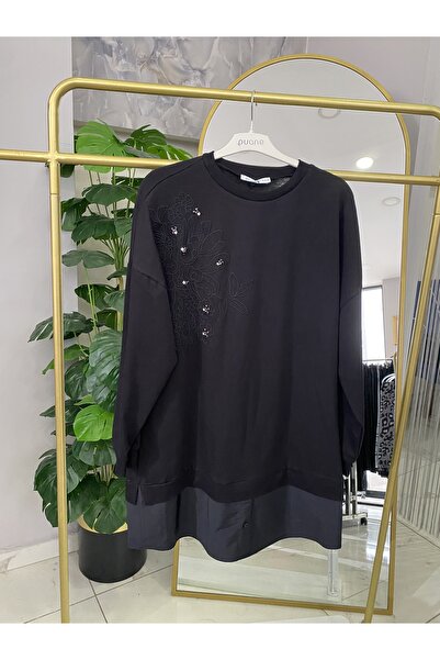 Anka Puane Gömlek detaylı tunik