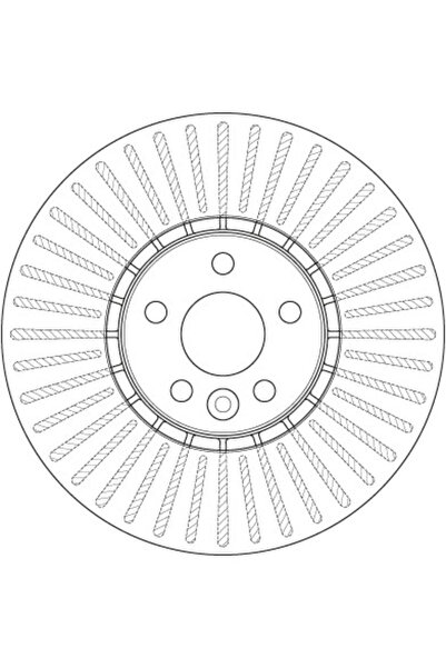 TRW Disc Frana Volvo XC60 1 Suv/XC60 1 Van Volvo Asia XC60