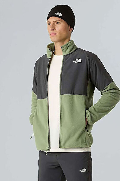 THE NORTH FACE Men's Polar Sweatshirt Glacier Heavyweight Full Zip Nf0A89Jgdkı1