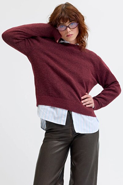 Jack & Jones Jxevi Crew Neck Knit Women's Sweater