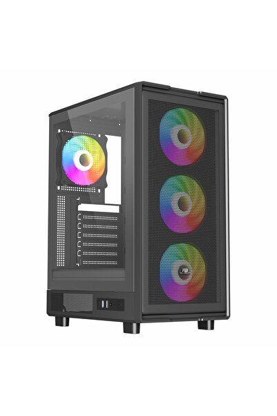 Power Boost PowerBoost PB-A601B 600W 80+ USB 3.2 LED ATX Mid Tower Siyah Kasa