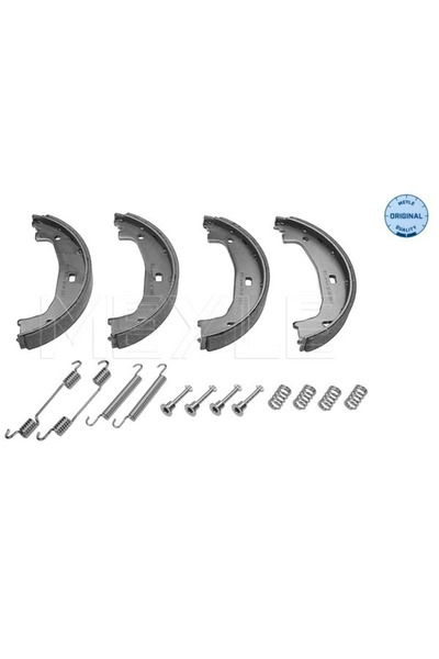 MEYLE Комплект спирачни челюсти, ръчна спирачка, заден мост, BMW 1/3