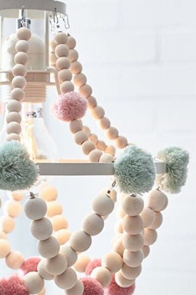 NGAHOME EL YAPIMI DEKORATİF BONCUK AVİZE