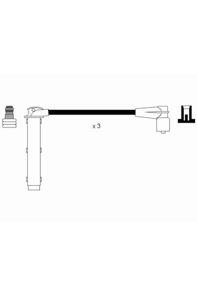 NGK Set Cablaj Aprinder Land Rover Freelander 1 Mg Mg Zs/Mg Zt