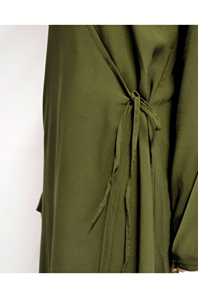 Bilenler Φόρεμα προσευχής με διπλό στήθος και δεμένο στο πλάι – 100% βισκόζη – Άνετο και εφαρμοστό