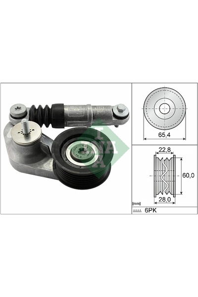 FAG Intinzator Curea Curea Distributie Land Rover Discovery 5/Discovery 2011-...