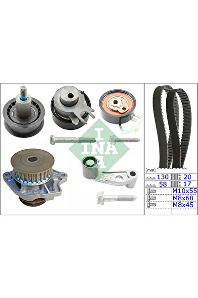 FAG Set Pompa Apa + Curea Dintata Audi A2 Seat Altea/Arosa/Cordoba