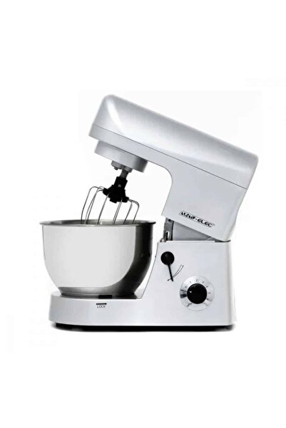 ALSAIF Saif Electric Mixer, Silver, 5.2L, 1000W, Silver, H90