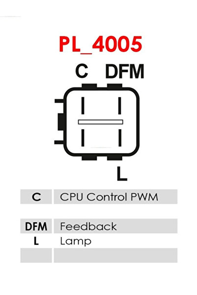 AS-PL Generator / Alternator Hyundai Grand Santa Fe/Santa Fe 2/Santa Fe 3 Kia...