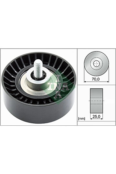 FAG Rola Ghidare/Conducere Curea Transmisie Ford C-Max 2/Fiesta 6/Focus 3 For...