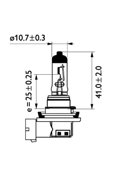 Philips Ev Aydınlatmaları Headlight Bulb High Beam Daf Cf Ford F-Max