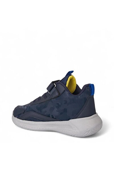 Tuğba Ortopedi 004 Orthopedic Boy's Yellow/Navy Blue Comfortable Sneaker